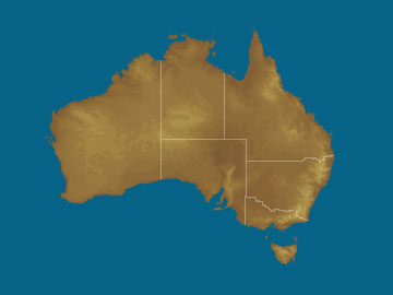 Australia map