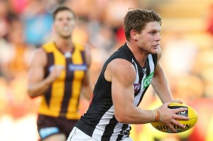 Taylor Adams was seriously considered for a spot in Collingwood's leadership group.