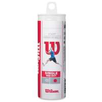 Wilson Red Dot Squash Balls - 3 Pack