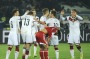 Germany players celebrate their victory.