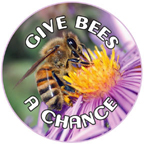 Give Bees A Chance Button