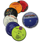 45 Record Coasters