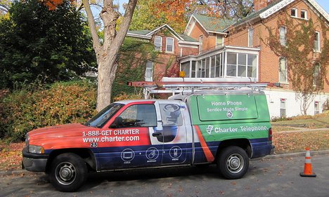 Charter Communications service truck