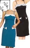 Astro Wiggle Dress by Steady - in black or teal - SALE sz XL only