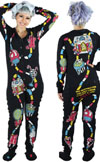 Candyland Footed Pajamas by Too Fast Clothing - SALE