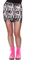  Sex Pistols No Fun Mini Tube Skirt by Sourpuss -SALE sz 2X only