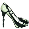 Xray Bone Heel By Too Fast Clothing - SALE sz 8, 9 & 10 only