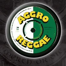 Aggrolites- Aggro Reggae (Green) pin (pin287)