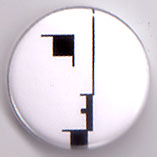 Bauhaus- Face pin (pinA529)