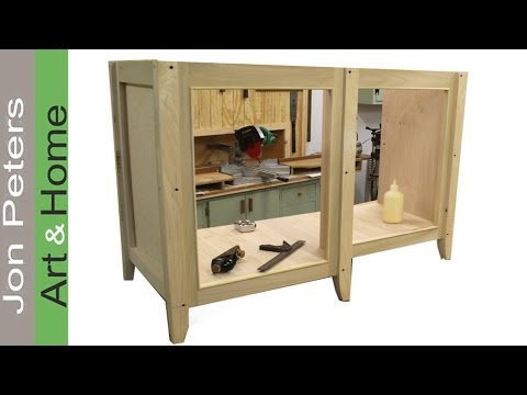 Build a Bathroom Vanity Cabinet Part 1