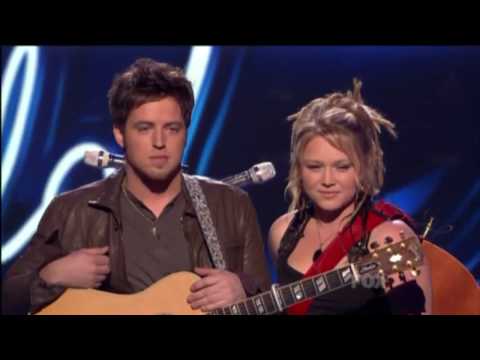 Crystal Bowersox & Lee Dewyze - Falling Slowly (American Idol Season 9 - Top 4) 05/11/10