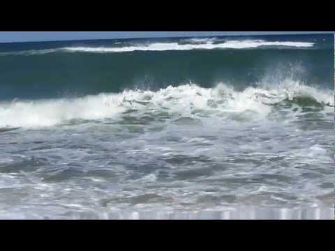 big waves on the Mediterranean Sea