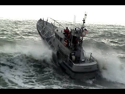 Coast Guard vs Rough Seas... Checto Bar