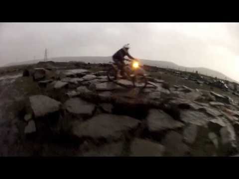 Fionn Griffiths & Jane Daniels Extreme Training at Cowm Quary