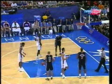 2000 Olympics Men's Basketball Final, USA vs France [1 of 2]