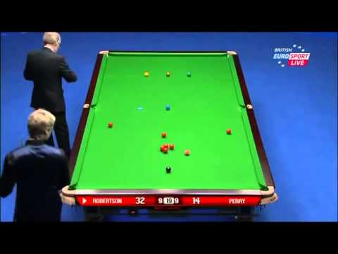 Robortson and Perry  Final Decider Frame China Sports Lottery 2014 Snooker waxi Classic Cup