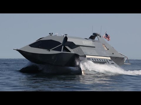 SUPER FAST stealth attack boat for the US military and Navy