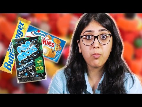 Indians Try American Sweets