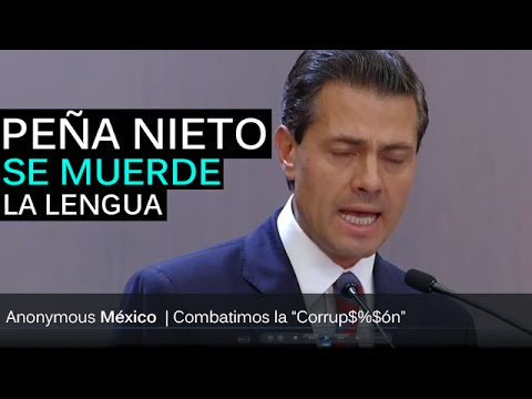 Peña Nieto - Se muerde la lengua