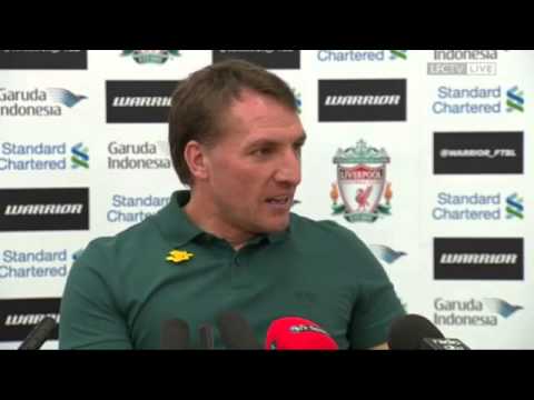 Brendan Rodgers pre Man Utd presser