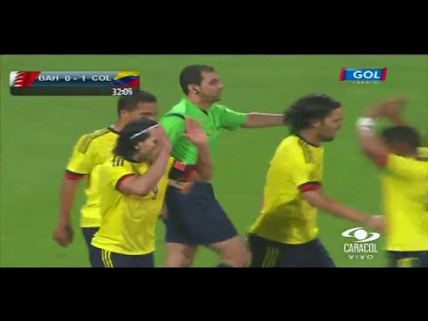 Radamel Falcao Gol - Bahréin vs Colombia 0-2 Partido Amistoso 2015 - Bahrain vs Colombia 2015