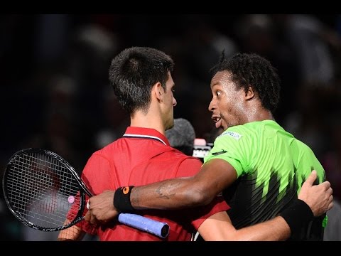 Djokovic vs. Monfils - Paris 2014 R3 Highlights [HD]