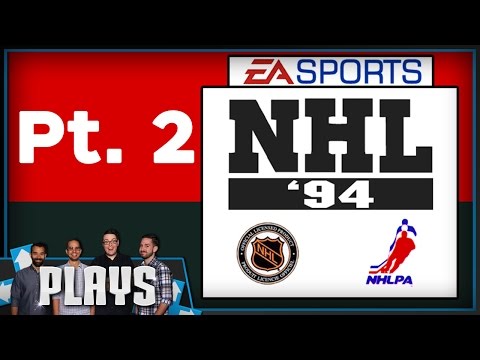 NHL '94 Part 2 - Colin's College Friends Tournament