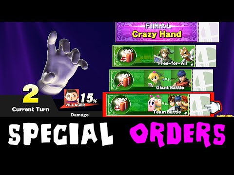 Video Tour - Special Orders | Super Smash Bros. Wii U