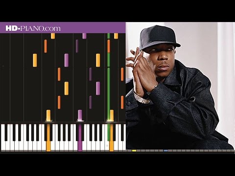 How to play Ja Rule Mesmerize   Piano tutotial  100% speed