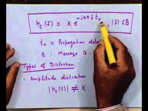 Lecture -6 Fundamentals of Analog Signal Transmission