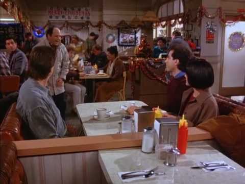 Great Scenes in TV History - George & Jerry Conspire About The Race (Seinfeld)