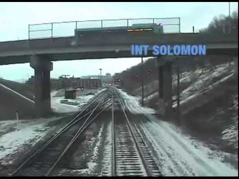 Amtrak Train 30 Cab Ride - Pittsburgh to Connellsville