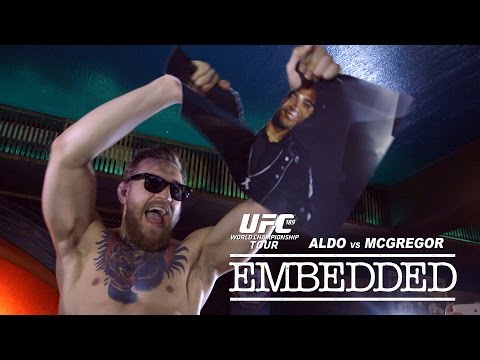 UFC 189 World Championship Tour Embedded: Vlog Series - Episode 1