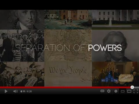 Constitutional Principles: Separation of Powers