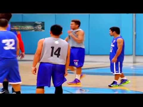 Basketball with Manny Pacquiao & TEAM KIA PHILIPPINES pt.1