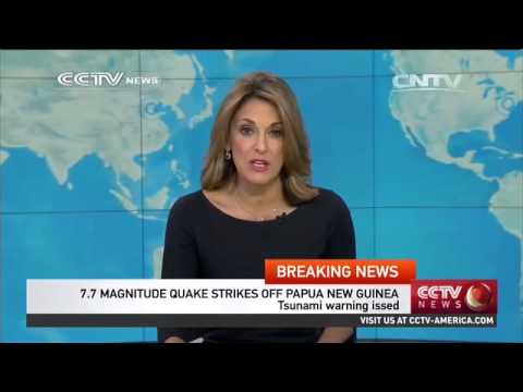 Breaking news: 7.7-magnitude quake hits Papua New Guinea