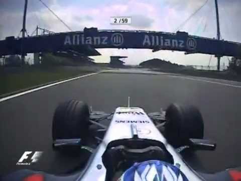 Kimi Raikkonen's Suspension Failure - Nürburgring 2005