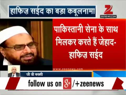 Support Pak Army's 'jihad' in Kashmir: Hafiz Saeed