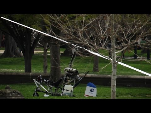 Man Lands Gyrocopter On Capitol Lawn In Protest Of Big Money In Politics [Video]