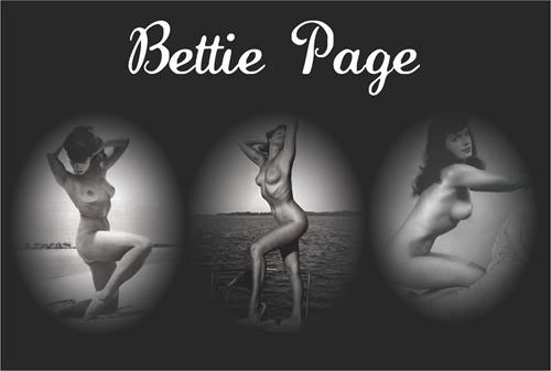 Bettie Page- Triple Pic poster