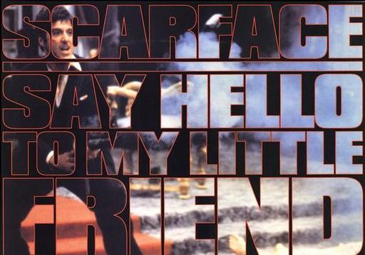 Scarface- Say Hello To My Little Friend poster (Sale price!)