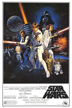 Star Wars- Movie poster (A4)