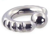 Surgical Grade Stainless Steel Cut Captive Ring And Ball 