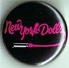 New York Dolls- Lipstick Logo #1 pin (pinA804)
