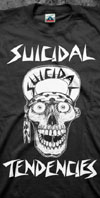 Suicidal Tendencies- Skull on a black shirt