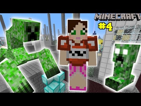 Minecraft - City - THE EVIL CREEPER CHALLENGE [4]