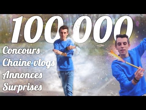 100 000 ABONNÉS : Grande Annonce & Concours