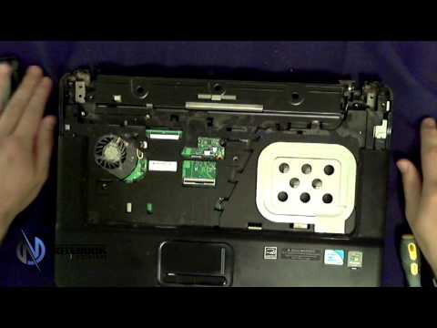 HP Compaq 610 - Disassembly and fan cleaning