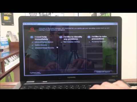How to ║ Restore Reset a Compaq Presario CQ56 to Factory Settings ║ Windows 7