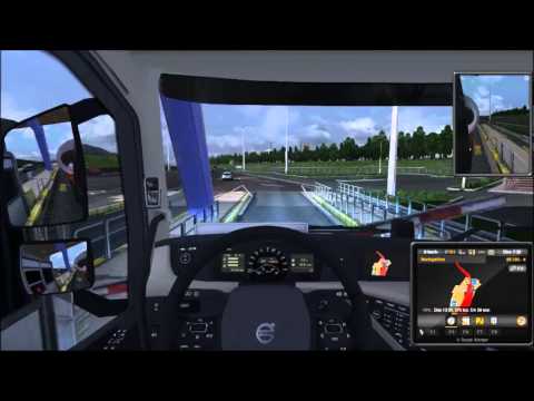 Euro Truck Simulator 2 : TruckSim Map 4.7.2 #2 Big convoie exceptionnelle ( Luxembourg  - Bordeaux )